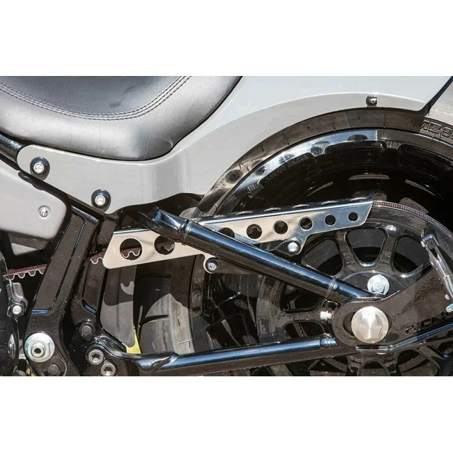 Rick's Motorcycles Motorcycles, belt guard Round holes. Polished