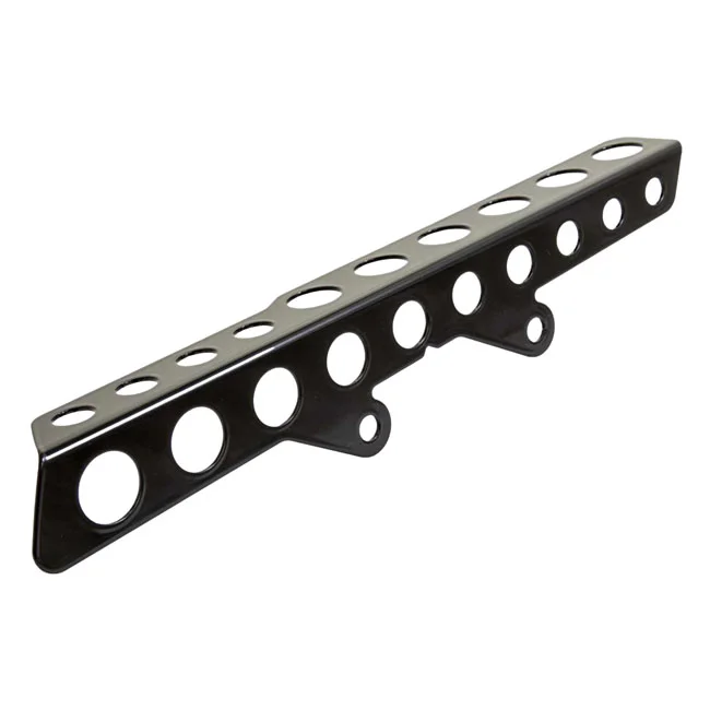 Rick's Motorcycles Motorcycles, belt guard Round holes. Gloss black