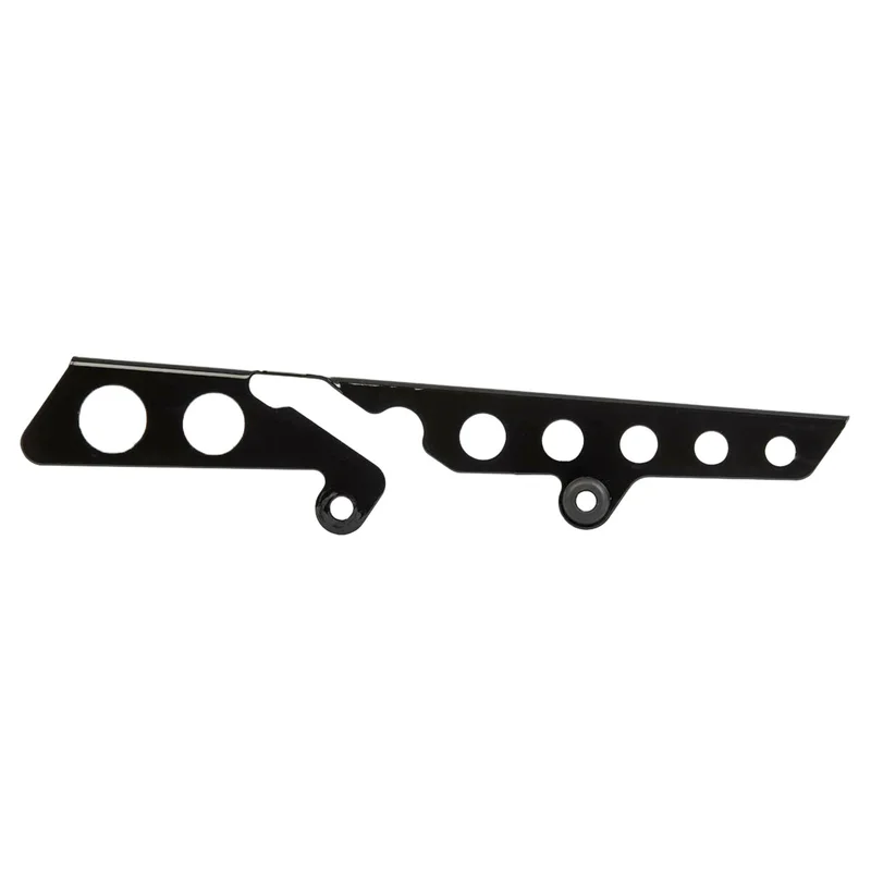 Rick's Motorcycles Belt guard Round holes. Matte black