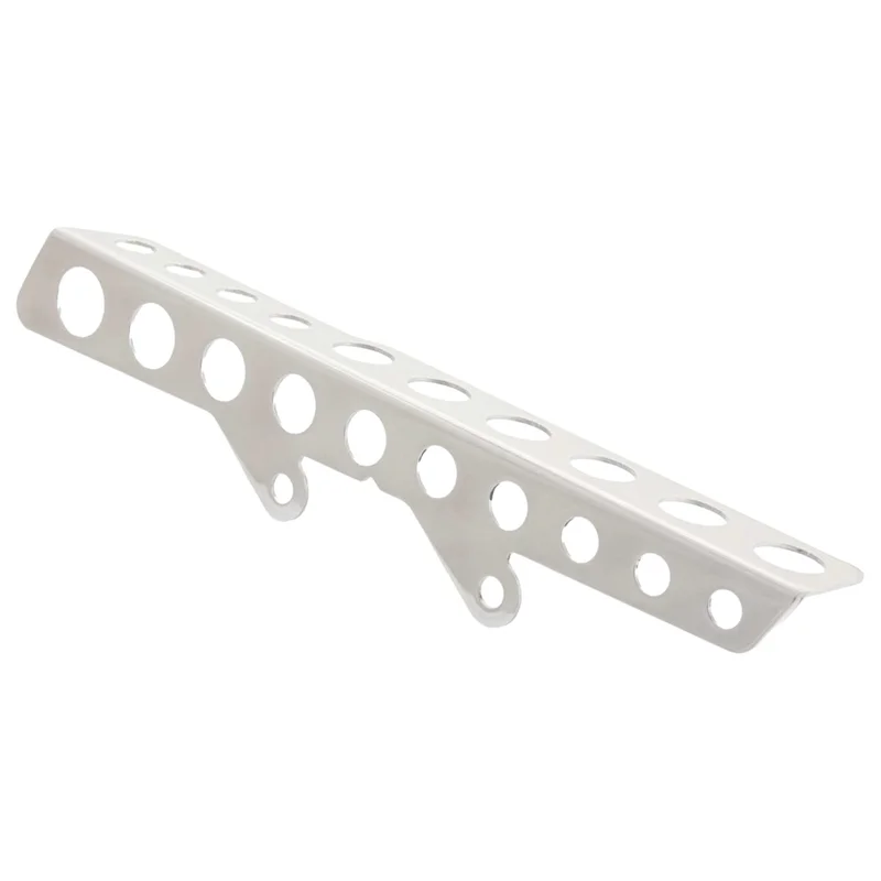 Rick's Motorcycles Belt guard Round holes. Polished