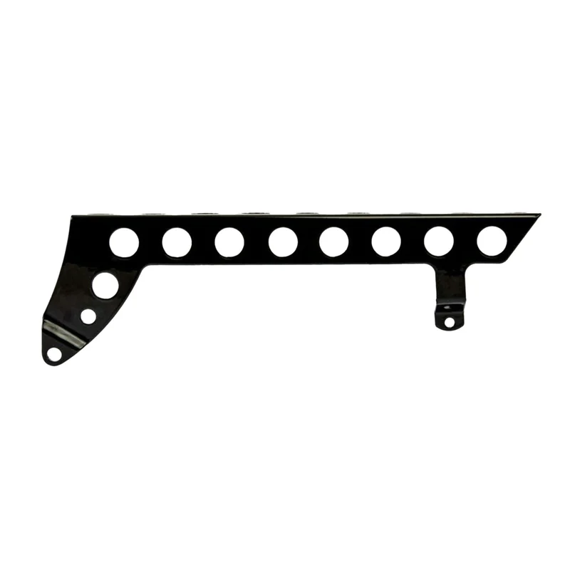 Rick's Motorcycles Belt cover Round holes. Matte black