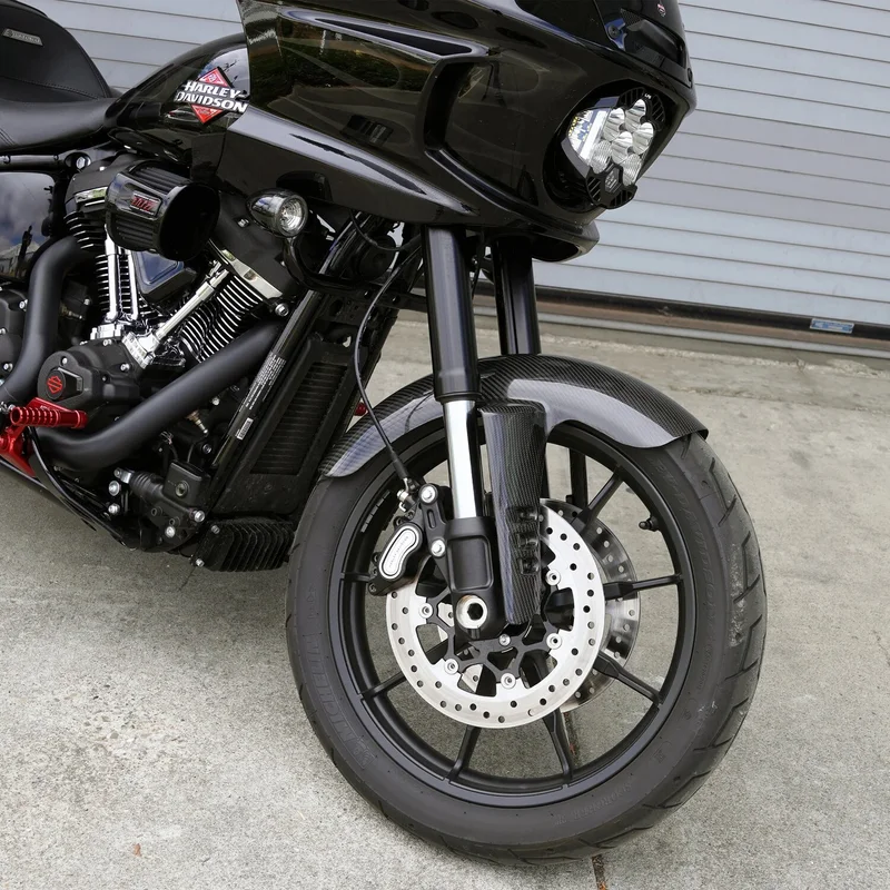 Arlen Ness 19" & 21" front fender. Carbon