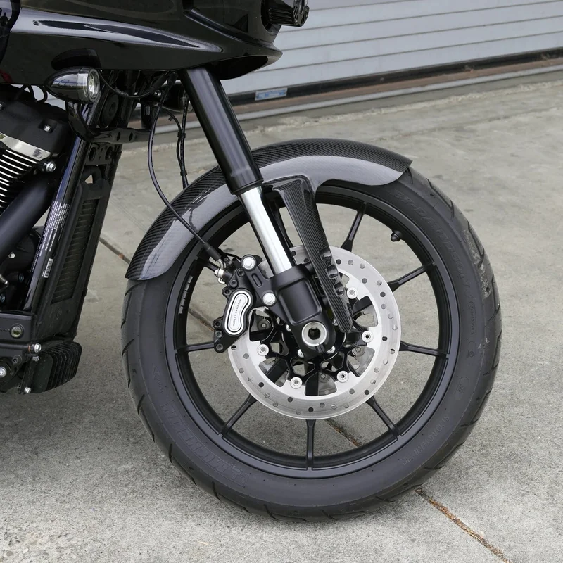 Arlen Ness 19" & 21" front fender. Carbon