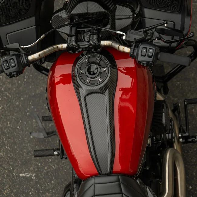 Arlen Ness Tank dash carbon fiber