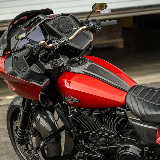Arlen Ness Tank dash carbon fiber