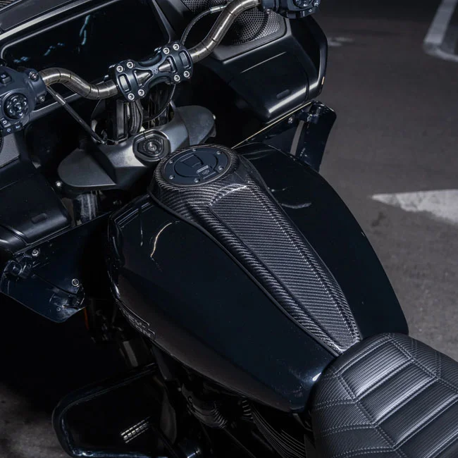 Arlen Ness Tank dash carbon fiber