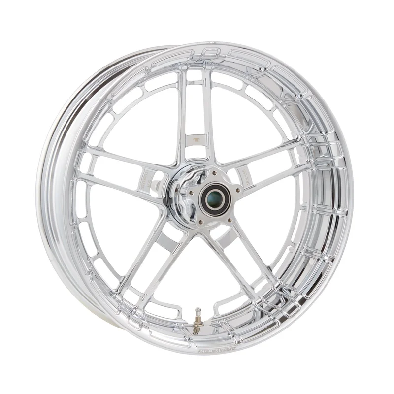 Arlen Ness Flatline Rim 18 x 5.5". Chrome