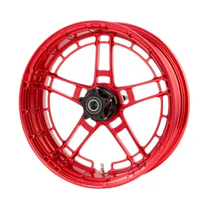 Arlen Ness Arlen Ness, Flatline Rim 18 x 5.5". Red