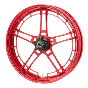 Arlen Ness Arlen Ness, Flatline Rim 21 x 3.5". Red