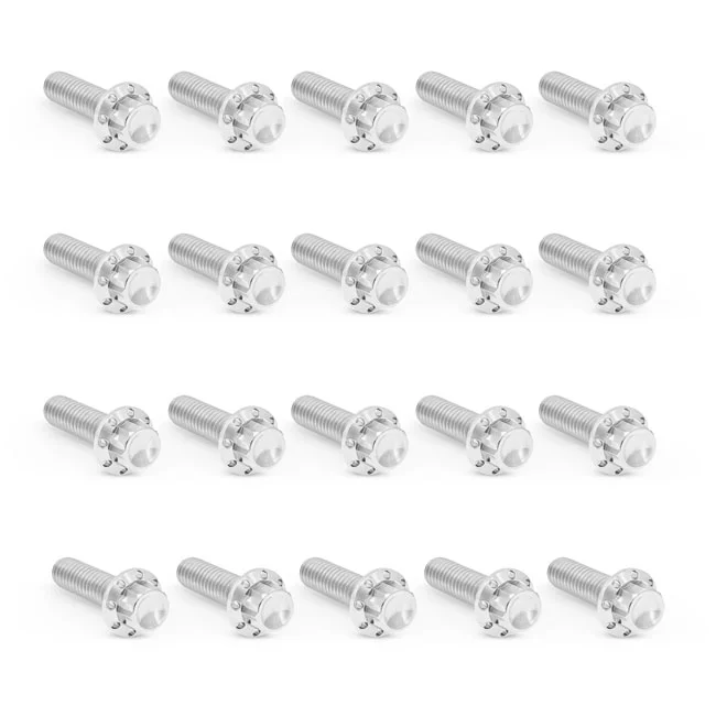 Arlen Ness BOLT KIT TITANIUM - M8 17-UP -