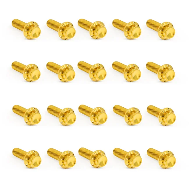 Arlen Ness BOLT KIT TITANIUM - M8 17-UP -