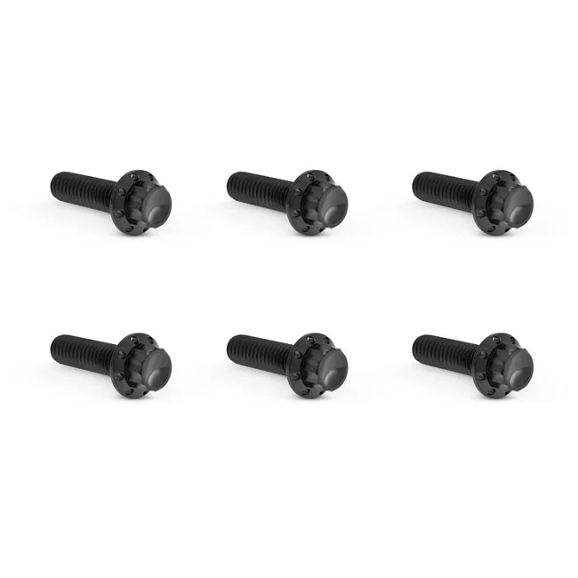 Arlen Ness BOLT KIT TITANIUM - TC&M8 07-2