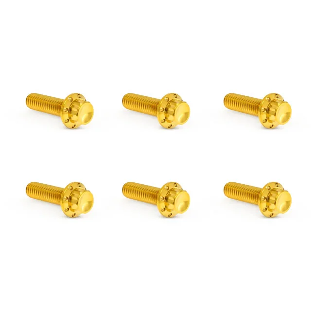 Arlen Ness BOLT KIT TITANIUM - TC&M8 07-2