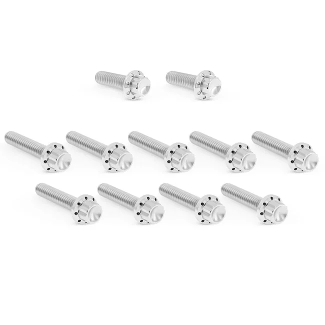 Arlen Ness BOLT KIT TITANIUM - M8 24-25 -