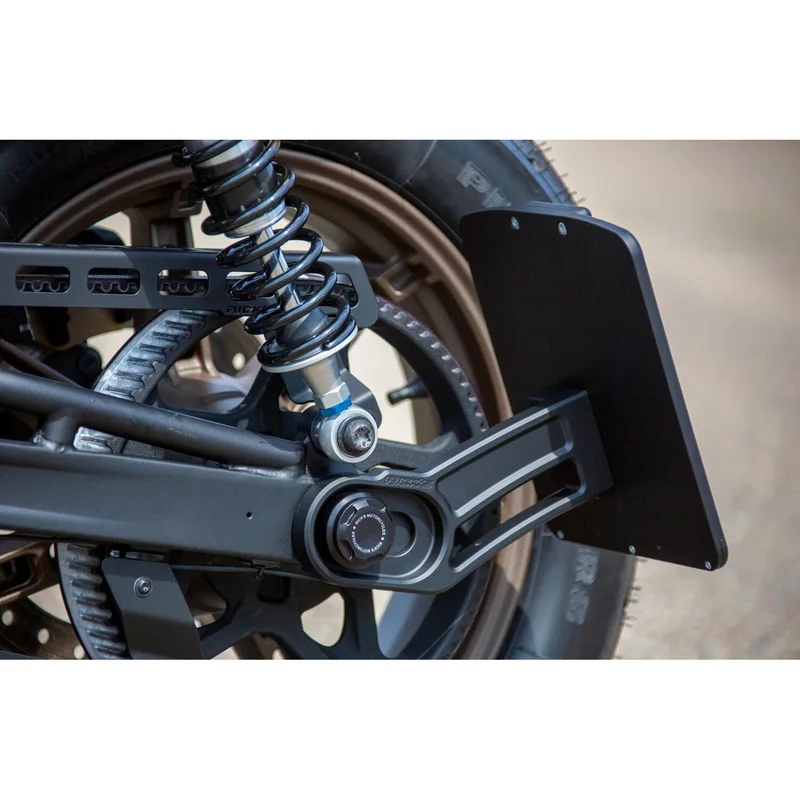 Rick's Motorcycles Rick''s Motorcycles, side mount license plate kit DE. Black