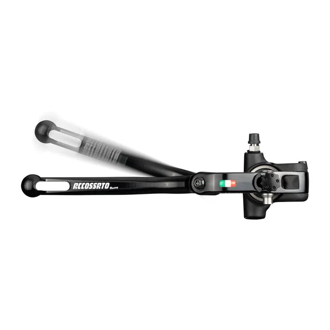 Accossato Cable clutch lever. 29mm RST. Black