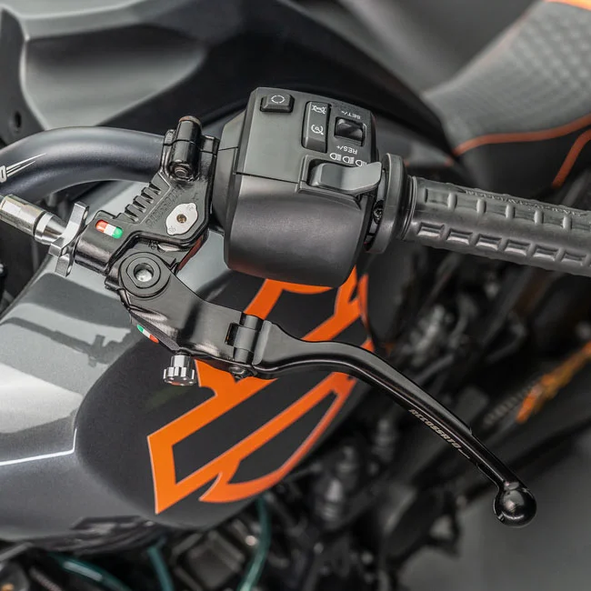 Accossato Cable clutch lever. 29mm RST. Black