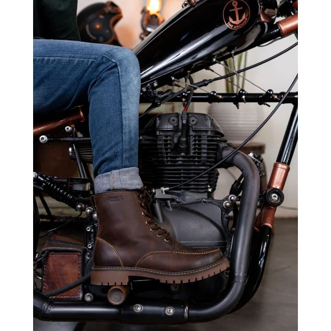 Tripmachine Trip Machine Moc-toe boots mocha