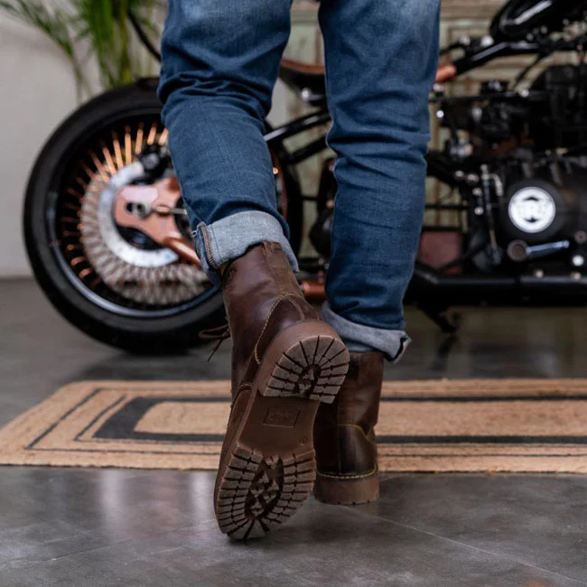 Tripmachine Trip Machine Moc-toe boots mocha