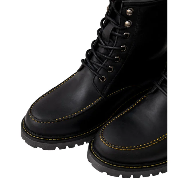 Tripmachine Trip Machine Moc-toe boots black