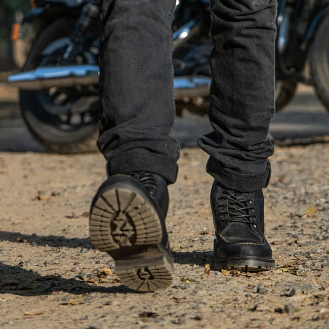 Tripmachine Trip Machine Moc-toe boots black
