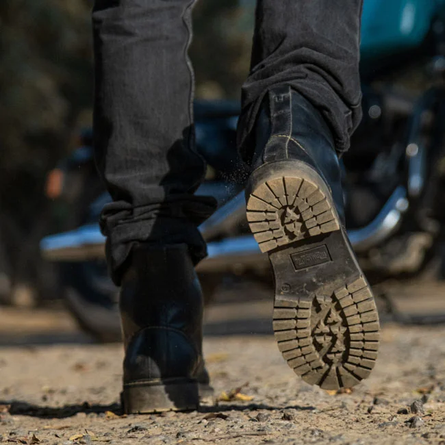 Tripmachine Trip Machine Moc-toe boots black