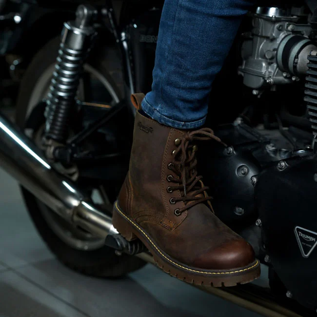 Tripmachine Trip Machine Derby boots Rusty wrangler