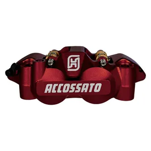 Accossato Accossato, 108mm Monoblock radial brake caliper left. Red