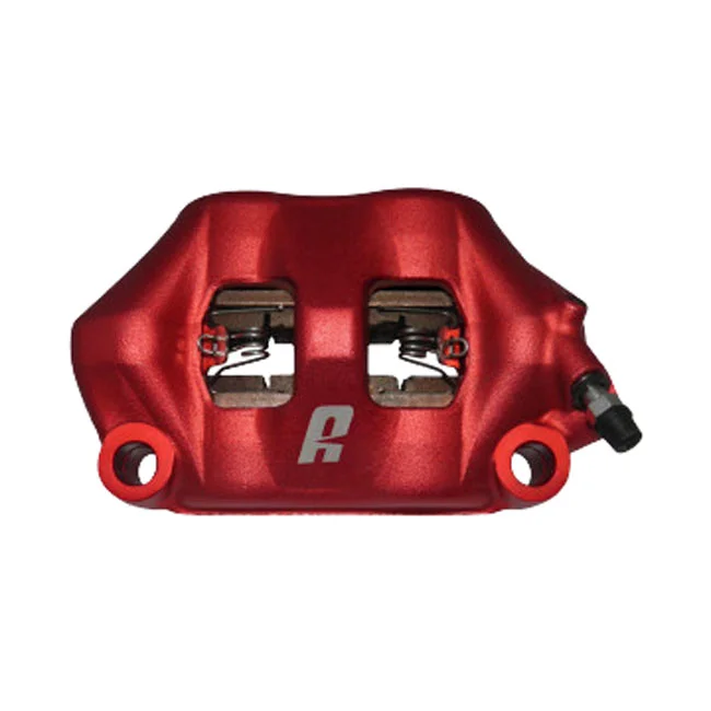 Accossato 100mm Monoblock radial brake caliper right. Red