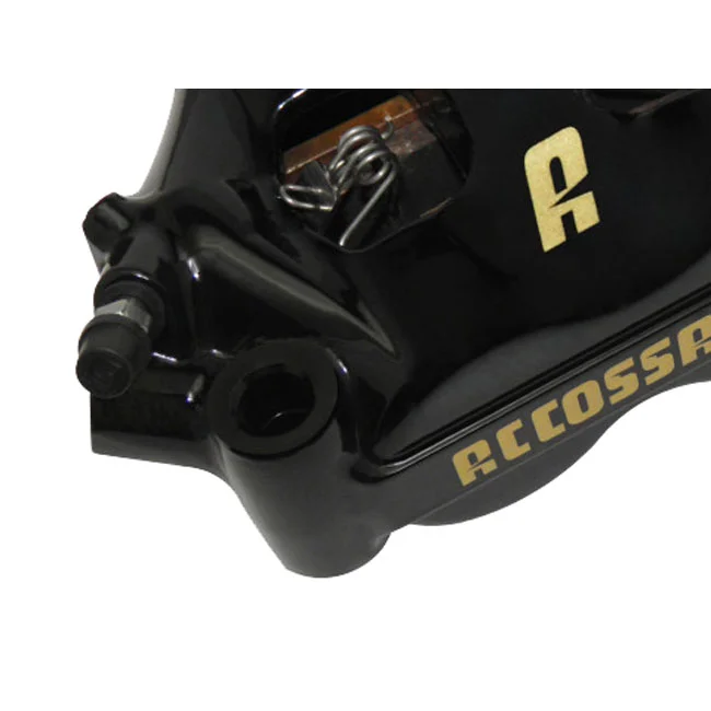 Accossato 100mm Monoblock radial brake caliper left. Black