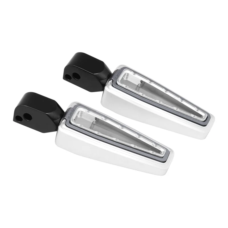 Fangster Foot pegs. Chrome smoky