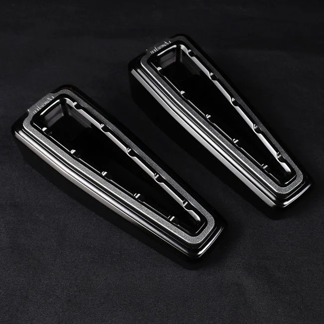 Fangster Foot pegs. Black smoky
