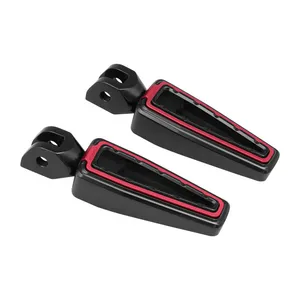 Fangster Fangster, rider foot pegs. Black red