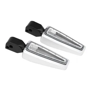 Fangster Fangster, passenger foot pegs. Chrome smoky