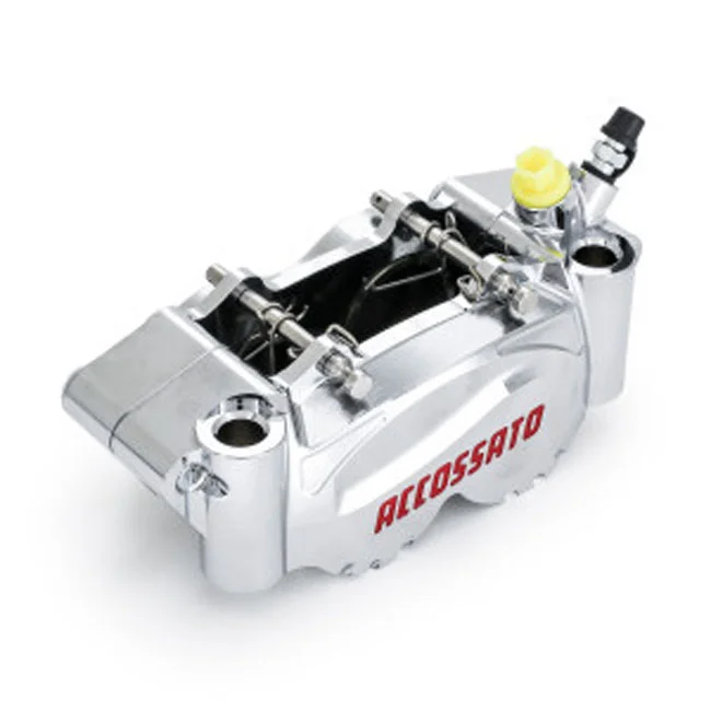 Accossato 100mm PZ011 radial brake caliper. Right. Silver
