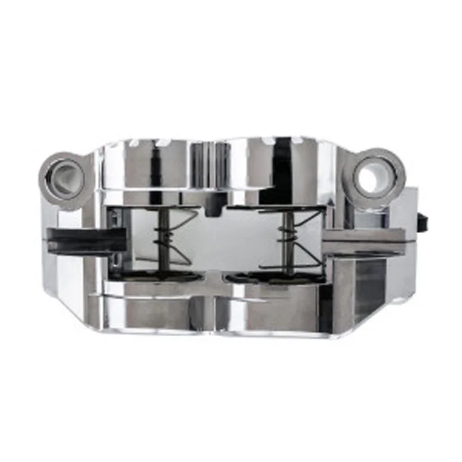 Accossato 100mm PZ011 radial brake caliper. Right. Silver