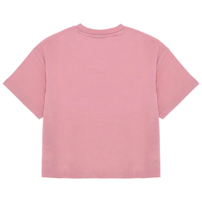 Dickies Oakport female boxy t-shirt bridal rose