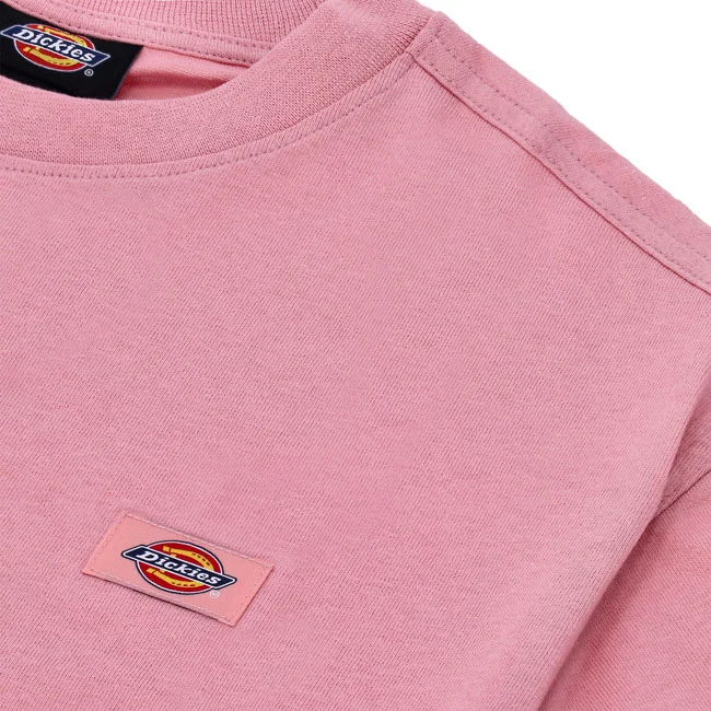 Dickies Oakport female boxy t-shirt bridal rose