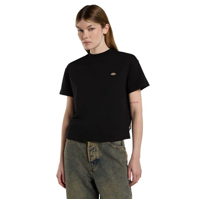 Dickies Oakport female boxy t-shirt black