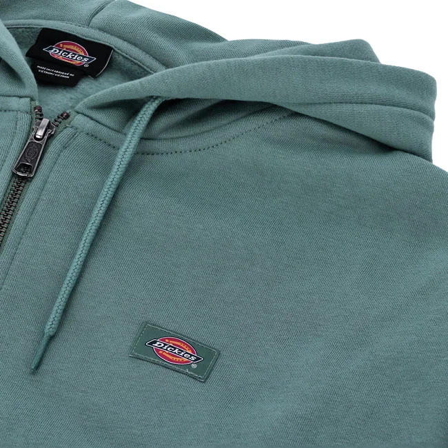 Dickies Oakport female zip hoodie stormy sea