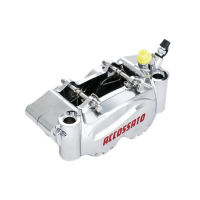 Accossato 108mm PZ012 radial brake caliper. Right. Silver
