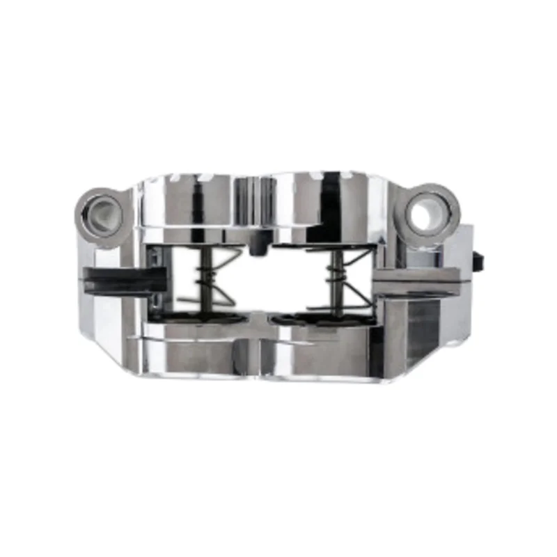 Accossato 108mm PZ012 radial brake caliper. Right. Silver
