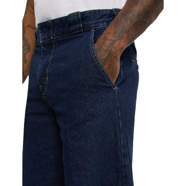 Dickies 877 Barrel leg work jeans dark indigo