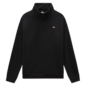 Dickies Dickies Oakport Quarter zip hoodie black