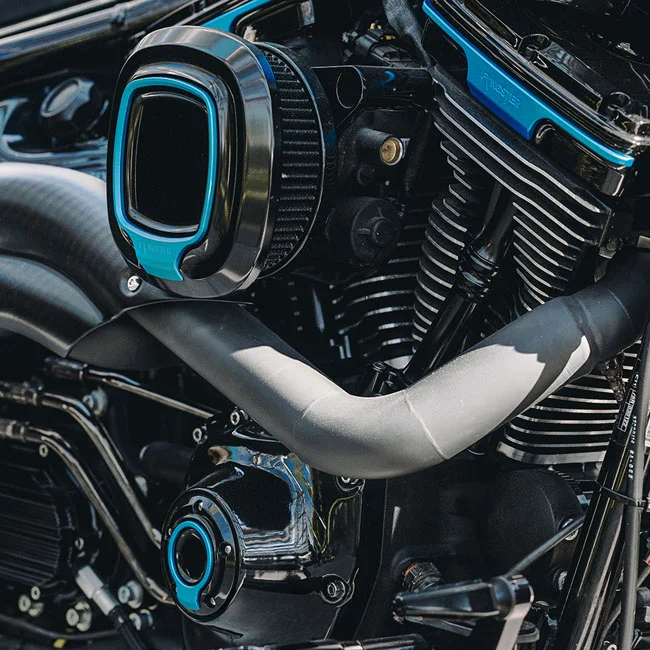 Fangster Air cleaner. Black blue