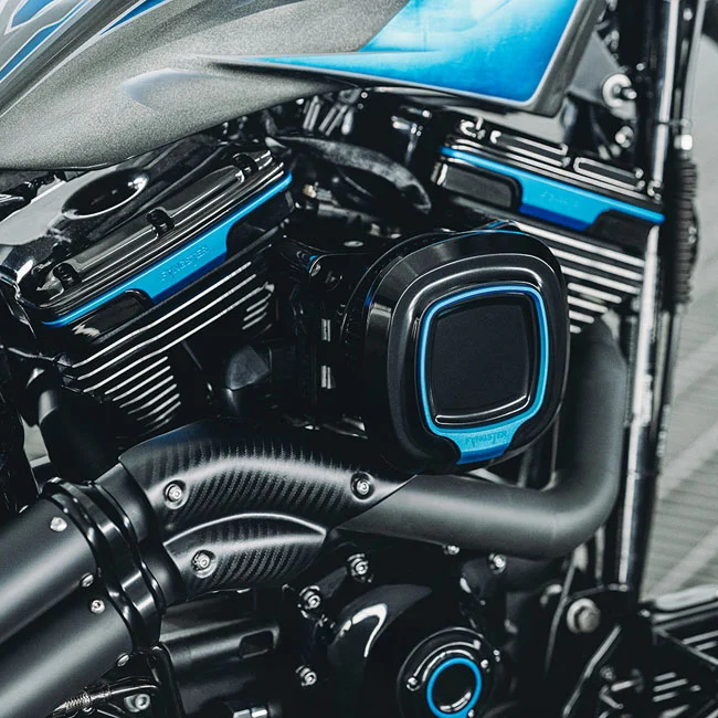 Fangster Air cleaner. Black blue