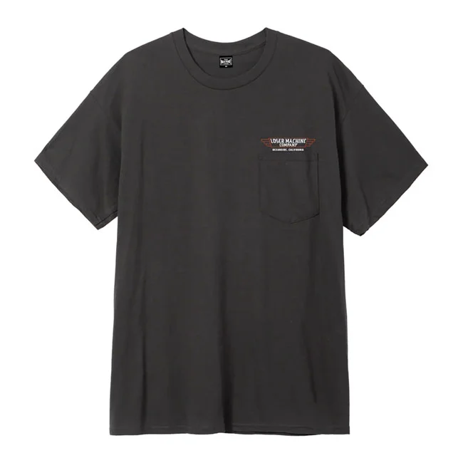 Loser Machine Company Machine Fly wheel t-shirt black