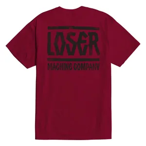 Loser Machine Company Loser Machine Inside out t-shirt burgundy