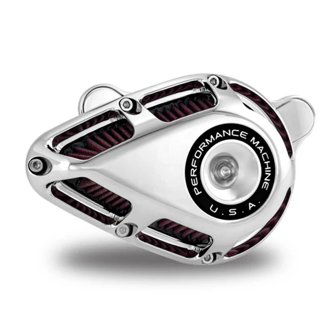Performance Machine PM, ''Jet'' air cleaner kit. Chrome