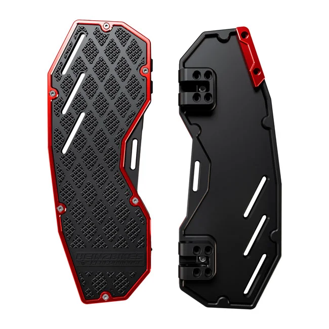 HeinzBikes Floorboards ''Performance''. . Black/red